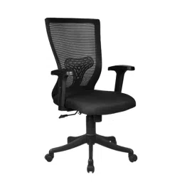 Mango Blossom Breeze Black Mid Back Office Chair-picture-19
