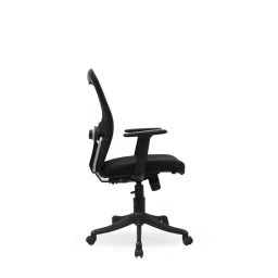 Mango Blossom Matrix 1 Black Mid Back Office Chair image 2