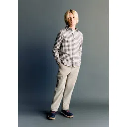 Mango Kids Boys Corduroy Cargos Trousers-image-40
