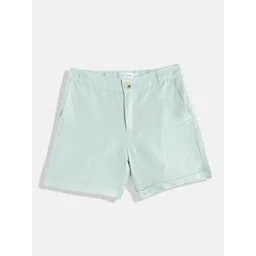Mango Kids Boys High-Rise Linen Shorts-picture-28