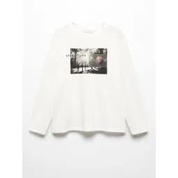 Mango Kids Boys Pure Cotton Graphic Printed T-shirt-picture-37