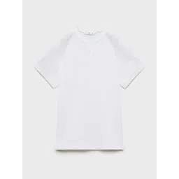 Mango Kids Boys Pure Cotton Round Neck T-shirt-picture-45