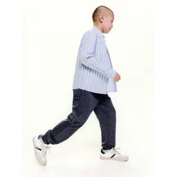 Mango Kids Boys Regular Fit Cotton Joggers-picture-33