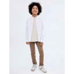 Mango Kids Boys Solid Trousers-picture-22