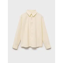 Mango Kids Boys Spread Collar Regular Fit Shirt-picture-35