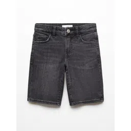 Mango Kids Boys Washed Denim Shorts-picture-25