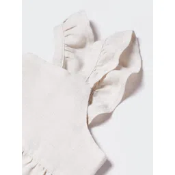 Mango Kids Girls Cap Sleeves Ruffles Top image 3