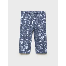 Mango Kids Girls Graphic Printed Regular Trousers-picture-28
