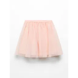 Mango Kids Girls Tulle Flared Skirt-picture-10