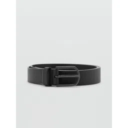 MANGO MAN Leather Textured Wide Belt-picture-34