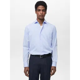 MANGO MAN Pure Cotton Formal Shirt-picture-42