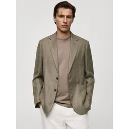 MANGO MAN Pure Linen Slim Fit Blazer-picture-28