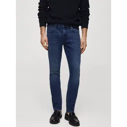 MANGO MAN Skinny Fit Light Fade Stretchable Jeans-picture-33