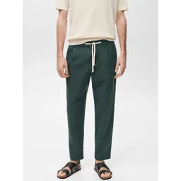 MANGO MAN Slim Fit Pleated Trousers-picture-14