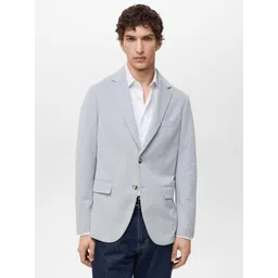 MANGO MAN Slim Fit Single-Breasted Blazer-picture-13