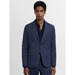MANGO MAN The Suit Collection Single-Breasted Super Slim-Fit Stretchable Blazer-picture-27