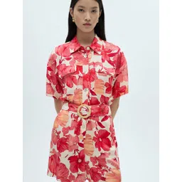 MANGO Floral Print Playsuit-picture-39
