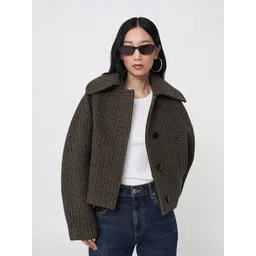 MANGO Houndstooth Tailored Jacket-picture-29