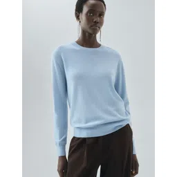 MANGO Knitted Pure Wool Sweater-picture-32