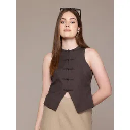 MANGO Loop Closure Waistcoat-picture-30
