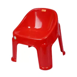 Mango Pony Polypropylene Plastic Armless Kids Chair, Pony Red-picture-17
