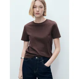 MANGO Pure Cotton Regular Fit T-shirt-picture-40