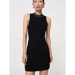 MANGO Ribbed Bodycon Mini Dress-picture-32