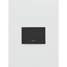 MANGO Women Abstract Textured Card Holder-picture-39