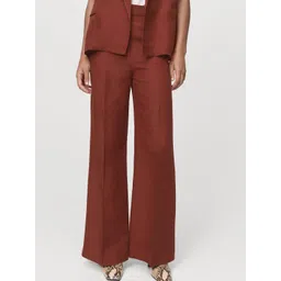 MANGO Women High-Rise Trousers-picture-35