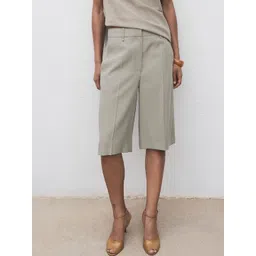 MANGO Women Mid Rise Bermudas-picture-36