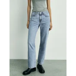 MANGO Women Mid-Rise Regular Fit Jeans-picture-19