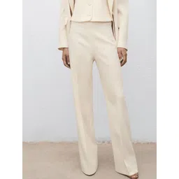 MANGO Women Regular Fit Trousers-picture-18