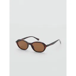 MANGO Women Round Sunglasses with UV Protected Lens - 17032540-picture-35