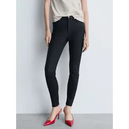 MANGO Women Skinny Fit High-Rise Stretchable Jeans-image-47