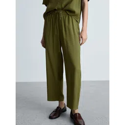 MANGO Women Straight Fit Trousers-picture-33