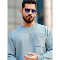 Maniac Men Coarse Knit Cotton Pullover Sweater-picture-13