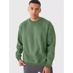 Maniac Men Solid Knitted Sweatshirt-picture-34