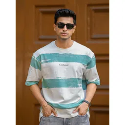 Maniac Men Typography Printed Round Neck Cotton Oversized T-shirt-picture-11