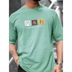 Maniac Men Typography Printed Round Neck Pure Cotton T-shirt image 2