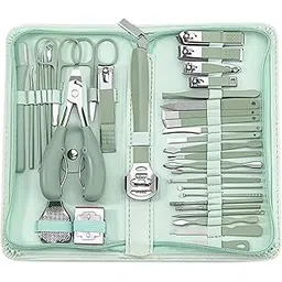 Manicure & Pedicure Kit – Professional Stainless Steel Grooming Set with Nail Clippers, Cuticle Trimmer, Scissors Tweezers Travel-Ready Care for Men Women-picture-55