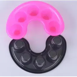 Manicure Bowl Nail Art Dipping Bowl Nail Extension Removal Finger bowl Nail Art Set of 2 (Random Color) image 3