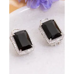 Manikya Women Square Studs Earrings-picture-21