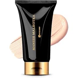 Manish Malhotra Skin Tint with SPF 50 PA+++ & 2% Niacinamide|BB Cream for Face Makeup|Colour-changing Formula that Adapts to your Skin Tone|Natural Radiant Finish & Even Tone |Light-Medium Coverage| 30gm| Ivory Glow-picture-50