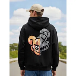 Manlino Men Graphic Printed Hooded Neck Full Sleeve Sweatshirt-picture-39