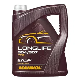 MANNOL Longlife 504/507 5W-30 SN Fully Synthetic Engine Oil 5 L for Petrol & Diesel Engine, 7715-5L-picture-39