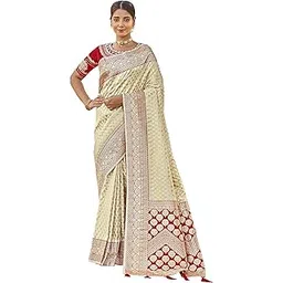 manohari Adorable Woven Pattern Banarasi Silk Saree For Women With Blouse Piece_Mn1736-1, Multi-picture-44