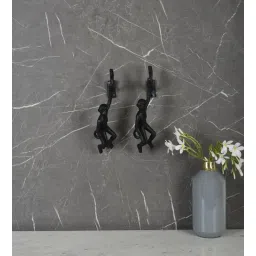 manor house Medha Etched Black Aluminium (Set of 2) Hanging Wall Art by Citilites-picture-35