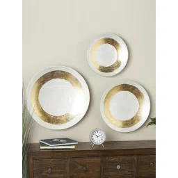 Manor House Prabha Gold And White Wall Decor (Set Of 3)-image-35