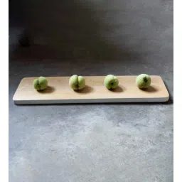 manor house Reflections Natural Brown Wood Chopping Board cum Serving Platter-picture-23