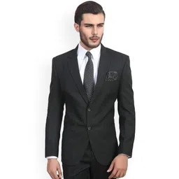 Manoxo Slim-Fit Single Breasted Blazer-picture-14